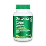Organika Canadian-Made Liposomal Vitamin C 500mg- High Absoprtion for Superior Bioavailability, Immunity- 60vcaps