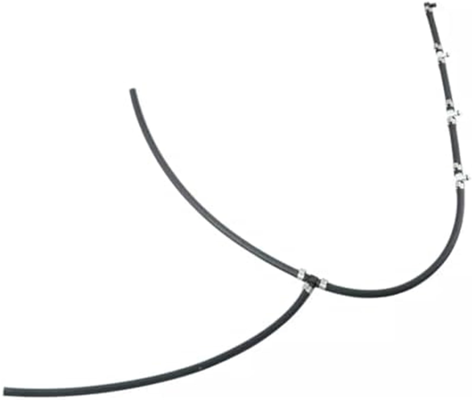 55578366 Tubo di ritorno perdite iniettore carburante, for Opel, for Vauxhall, Astra 1.7 CDTi 2010-2015; Corsa 1.7 CDTi 2006-2015; Meriva 1.7 CDTi dal 2003 in poi; Zafira 1.7 CDTi 2005-2013. L