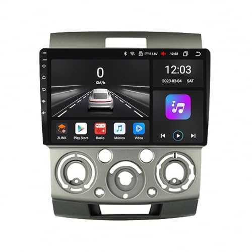 Pantalla de coche con Carplay para Mazda BT-50: moderniza tus viajes cotidianos con música y mapas 1