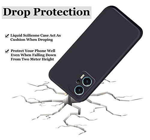 Image of A rtistque Back Cover Case for Mi Redmi K50i 5G with Camera Protection | Shockproof TPU | Stylish Protective Design | Slim Fit | Ultra Matte | Redmi K50i 5G Back Cover - Black