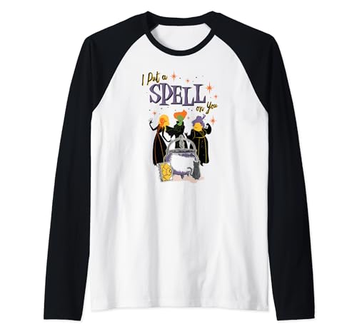 T-shirt Baseball Raglan Disney Hocus Pocus Halloween pour Femme et Homme