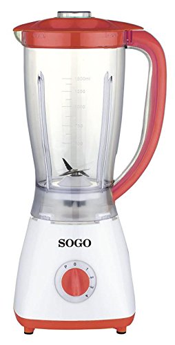 SOGO BATIDORA DE Vaso DE PLASTICO, 1,5 litros