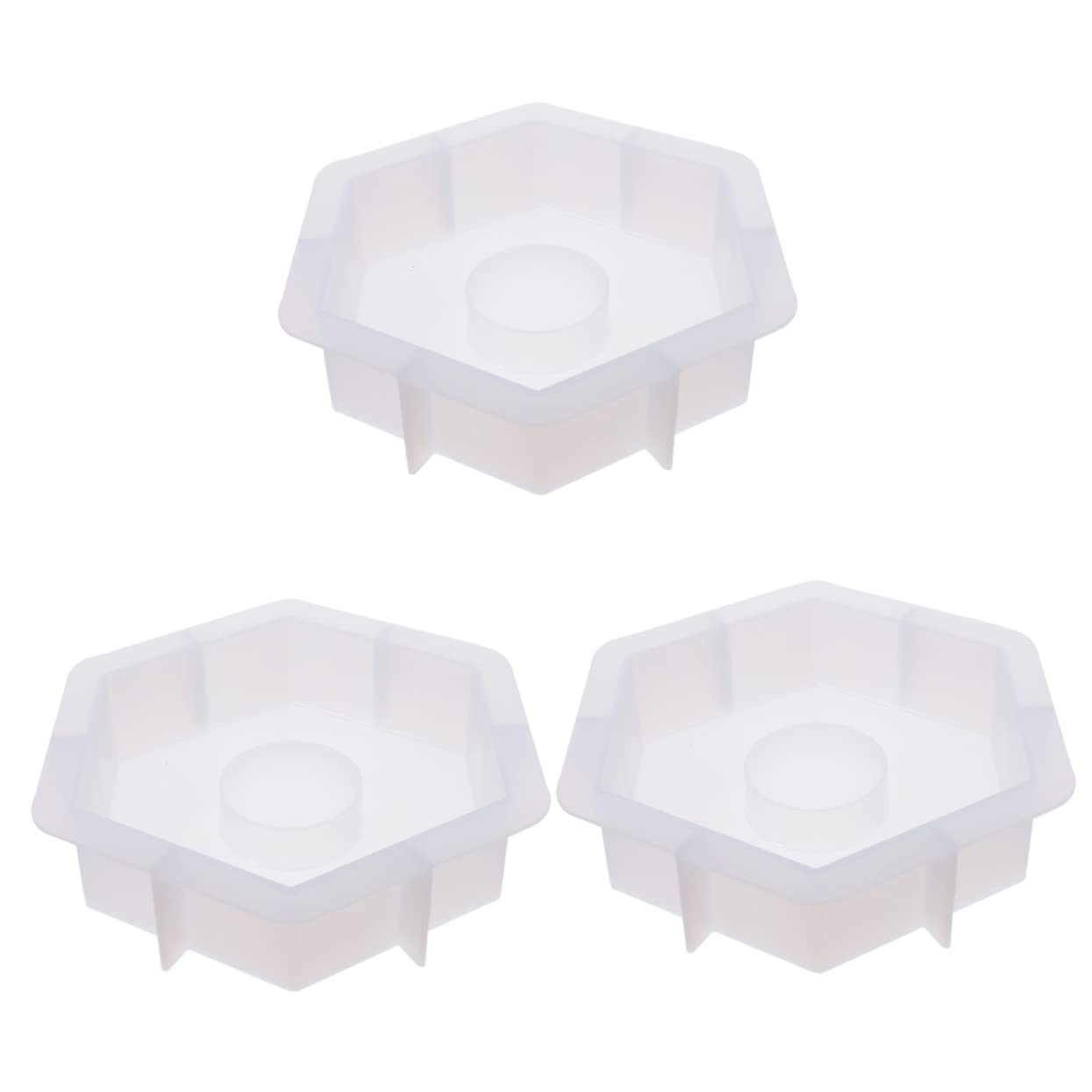 NUOBESTY 3pezzi Stampo Silicone Per Orologi Fai Da Te Facile Da Usare Materiale Flessibile e Durevole Per Creare Piastre Per Orologi e Progetti Creativi Per Appassionati Di
