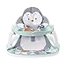 Fisher-Price siège d'activités pliable, siège de sol portable pour bébé avec 2 jouets d'éveil et plateau amovible, jusqu'à 11,3 kg, HBF27