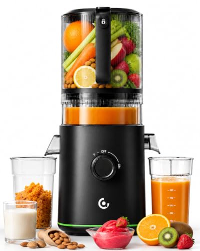 Image of AMZCHEF Juicer Machines, 6.5 inch Wide Juice Press Fits Whole Fruits, Nut Milk