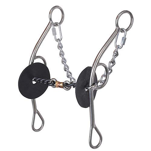 Reinsman Josey Mitchell Copper Dog Bone Twisted Wire Long Shank Gag Bit N/A N/A #TOP16