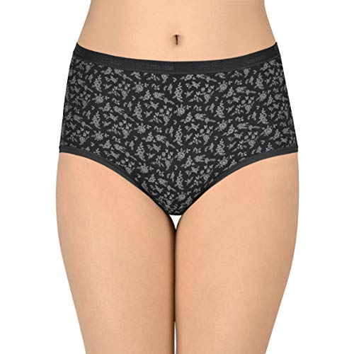 Image of Amante Printed Cotton Full Brief Panty Pack(Pack of 3)