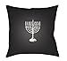 Surya Hanukkah Menorah Outdoor Pillow