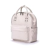 YONBEN Rucksack mit breitem Offen, modisch, wandelbare Wickeltasche, Geldbörse für Frauen, Arbeit, Schule, Reisen, Strand