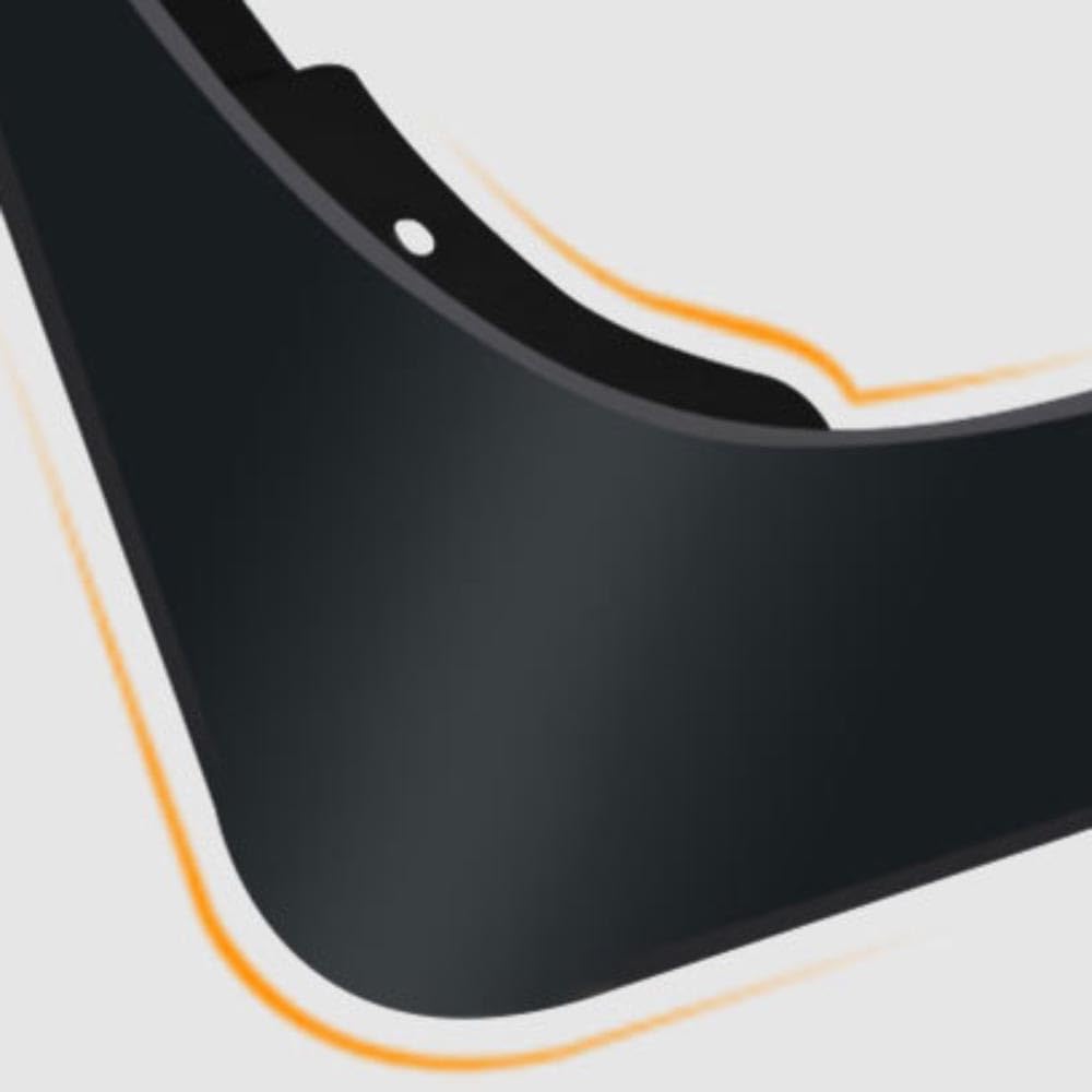 4 Pièces Voiture Caoutchouc Bavettes, pour Toy-OTA Hilux Vigo 2006-2014 4WD (12) Avant Arrière Roue Garde Boue Anti-Éclaboussures Étanche Externes Protection Accessoires