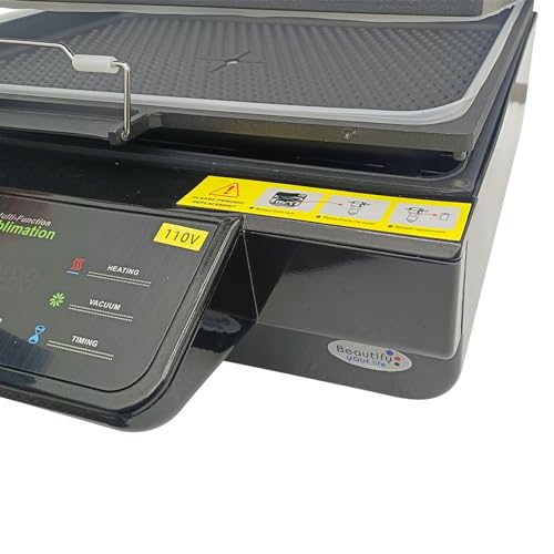 Máquina Termofijadora 3D Multifuncional 2800W 110V miniatura 7