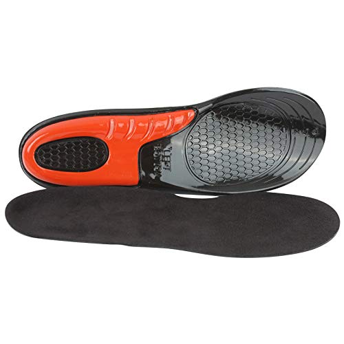 CSL Respirante Antibactérien Sport Semelle avec Absorption des Chocs, Antichoc Confort Semelle pour Soulagement de Douleurs aux Pieds, Unisexe Flexible...