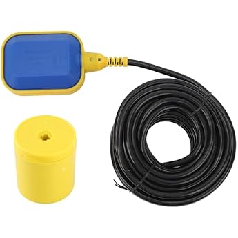 Ausla 10 m 250 V Float Switch Pump Submersible Pumps Level Switch Changer Automatic Control Pumps Common in Pools, Barrels, T