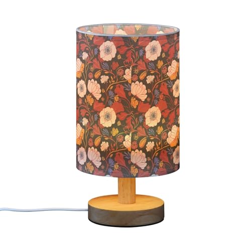 Lámpara de Mesa Pequeña Multicolor Lilly Floral White miniatura 2