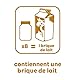 LITTLE BALANCE 8539 Joghurt, Glas, 190 Milliliter, transparenter Behälter, Deckel Pflaume