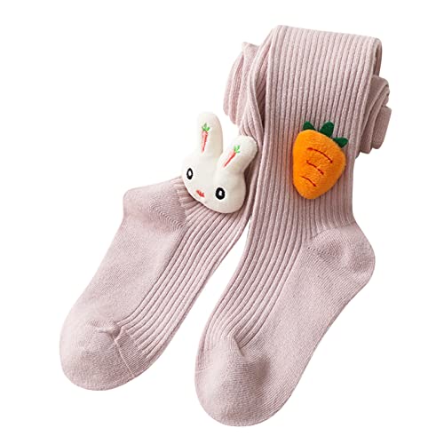 Toddler Girl Fashion Pant Bow Stockings Cartoon Rabbit Warm Panty Hose Soft and Elegant Pant Spring Baby Trousers