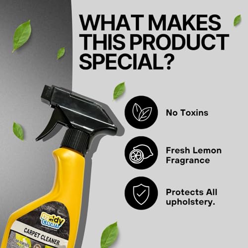 Image of DaddyClean Sofa Cleaner Liquid| Car Seat Cleaner| Carpet Cleaner| Car Interior Cleaning Kit| Dashboard Cleaner| Leather Cleaner| Car Leather Seat Cleaner| Upholstery Cleaner| 250ML (Pack Of 1)