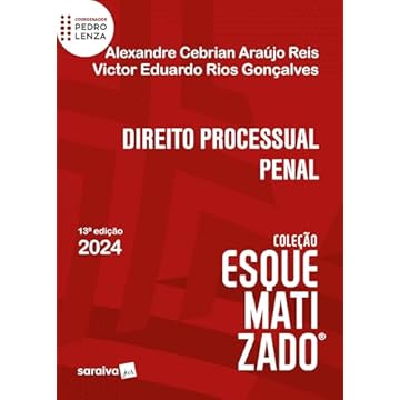 Capa do livro Direito Processual Penal - 13ª edição 2024