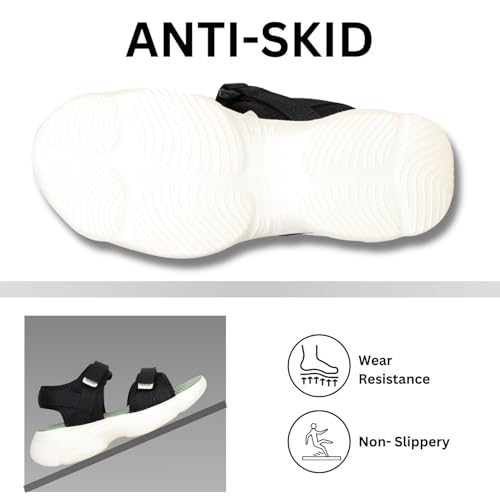 Image of TRASE Sports Sandals For Woman | Comfortable, Soft Cushioned Sole, Lightweight And Trendy Footwear | Adjustable Strap Womens Sandals | Casual And Stylish Floaters For Daily Use