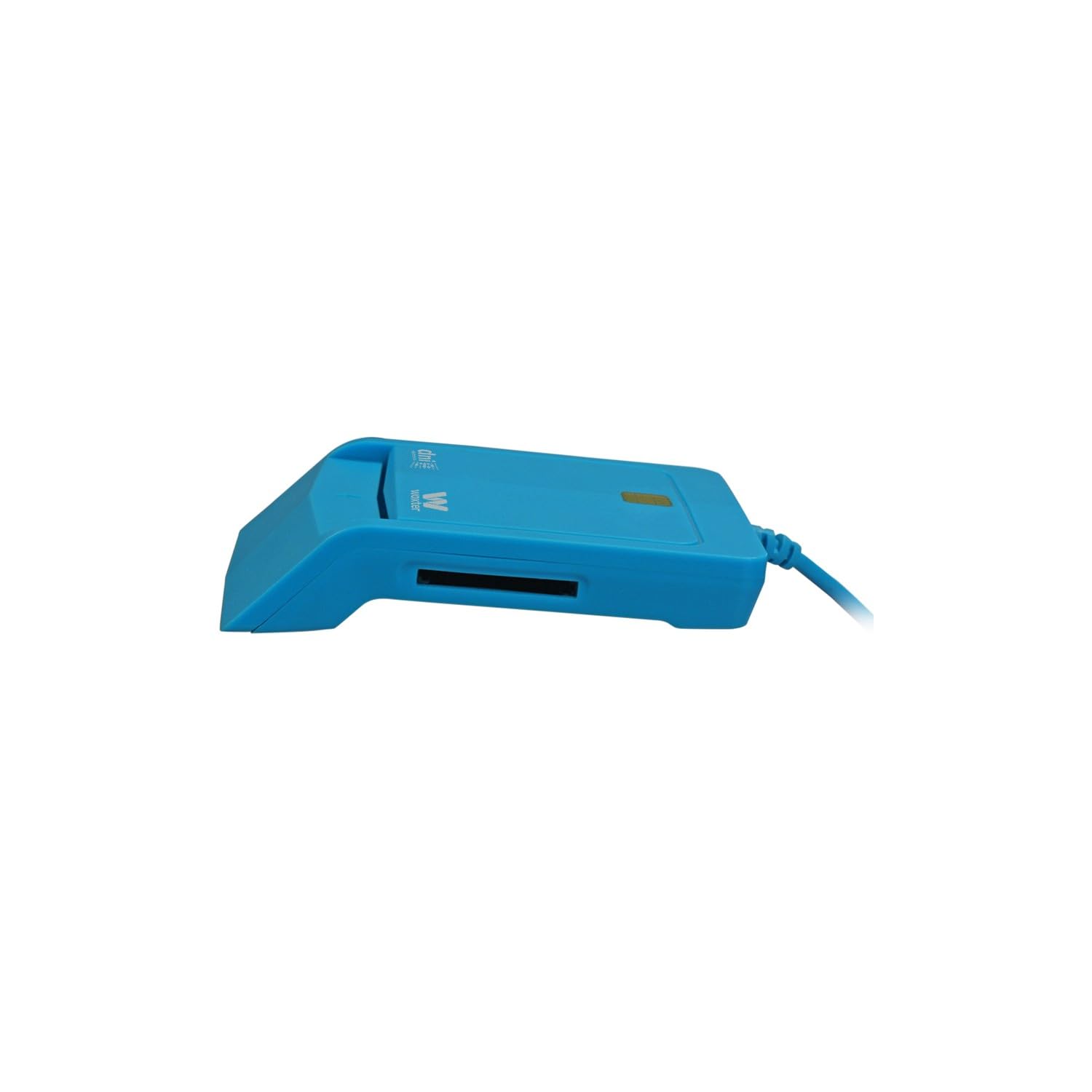 Woxter Lector Dni Combo - Lector DNI electrónico 3.0 y 4.0, Compatible con Las Tarjetas Smart Cards o Tarjetas Inteligentes, con 3 Ranuras para Tarjetas, Color Azul — view 4