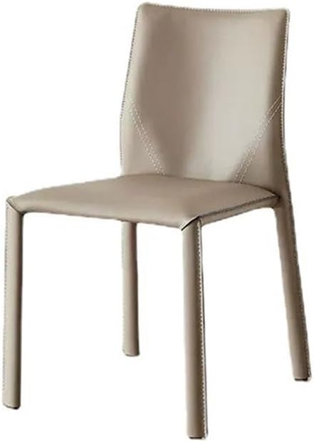 Saddle Chair is Made of Leather and Highly Resilient Sponge Comfortable and Beautiful Dining