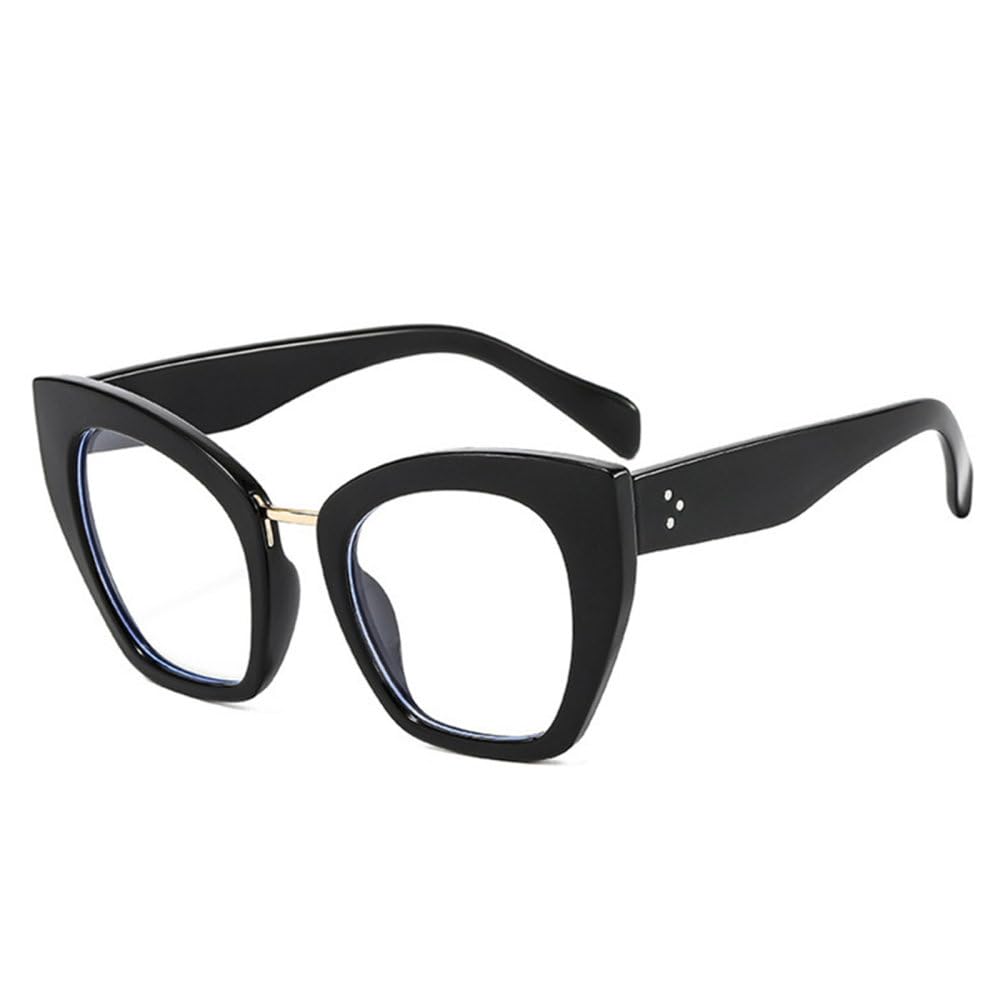 Lunettes œil de chat léopard à grandes montures légères et confortables - 8