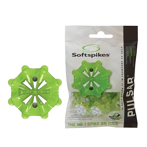 SOFTSPIKES Pulsar Green Golf Cleats