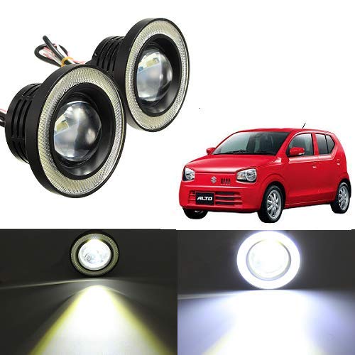 After Cars Fog Light, Angel Eye Fog Lamp for Maruti Suzuki Alto 800 New