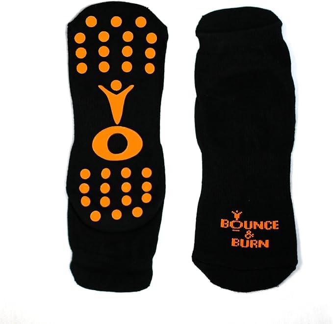Image of MXL MaXimus Life Premium Nonslip Grip Socks Anti-Skid - USA Size, Perfect for Trampoline Yoga Pilates