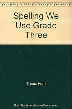 Hardcover Spelling We Use Grade Three Book
