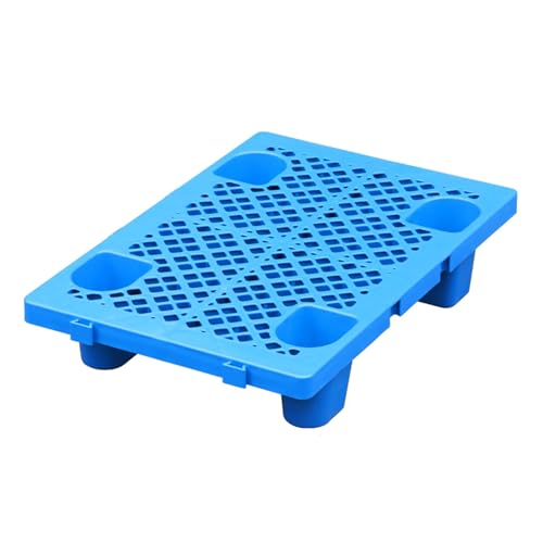 Almohadilla de ventilación de rejilla transpirable de plástico para palés, estante de exhibición ligero de 4 vías para supermercado, cocina, almacén, taller