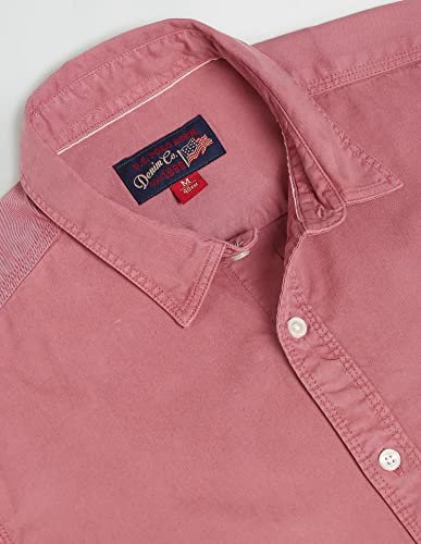 Image of U.S. Polo ASSN. Men Cotton Solid Regular Fit Shirt
