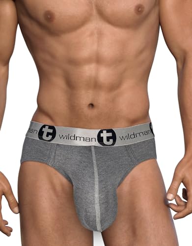 Wildmant Modal Monster C*ck Brief Gray2