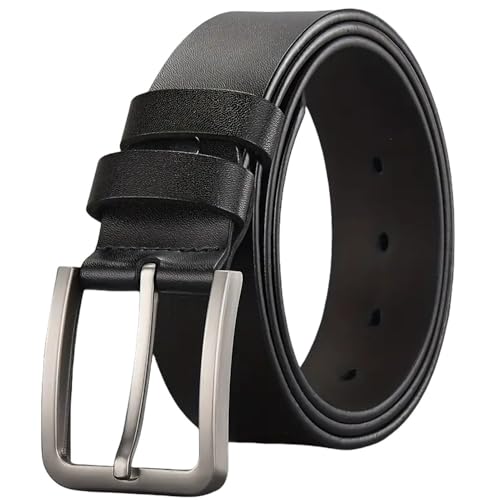 Ceinture en cuir véritable pour hommes finie la sangle qui s'abîme