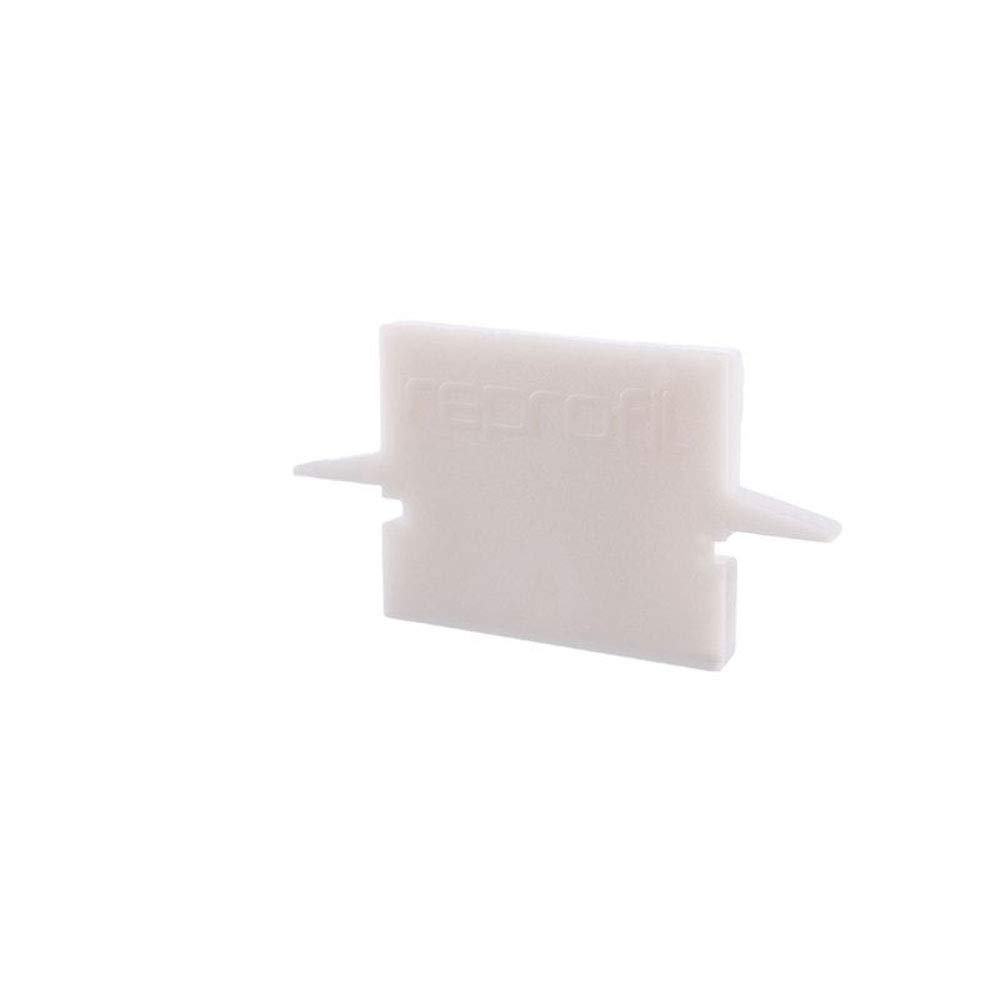 Reprofile end Cap H-ET-01-08, White, 23 mm, 2 Pieces