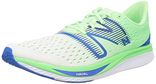 ランニングシューズ FuelCell SuperComp Pacer MFCRR WFCRR フューエルセル スーパーコンプ ペーサー 薄底 カーボンプレート GREEN/BLUE 25.5 cm D