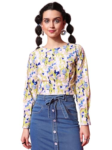 Image of PURVAJA Women's Crop Top (Kia-012-016)
