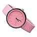 Produktbild Uhren, Winkey Frauen Herren Einfache Fashion Leinwandbild Nummer Uhren Quarz Armbanduhr verstellbarem Gürtel rose