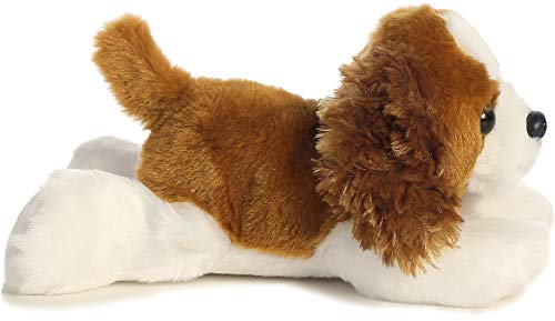 Aurora(r) Adorable Mini Flopsie(tm) Charles(tm) Stuffed Animal - Playful Ease - Timeless Companions - Brown 8 Inches - Image 3