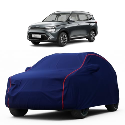 Image of Heavy-Duty Car Cover for Compatible with Kia Carens (2022 to 2025 All Models) Deluxe Car Protection Cover - Waterproof & UV-Resistant All-Season Exterior Protection