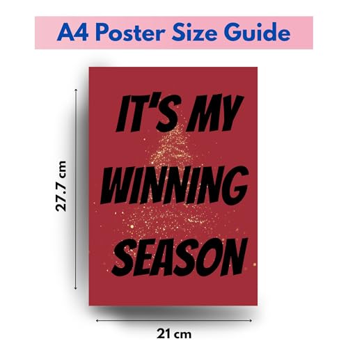 Image of Yellow Town India Winning Season Vision Board Poster Set | 6 A4 Motivational Self-Growth & Lifestyle Posters + Wall Friendly Glue Sheet | Goal & Manifestation Wall Decor