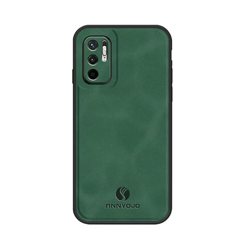 Ή@ for Redmi Note 10 5G / Note11 SE 5G,Ή@ for Xiaomi Poco M3 Pro Ԃ̃}Olbg}EgtϏՌh~یP[X Green