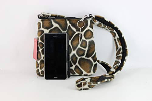 LONI Womens Trendy Animal Print Faux Fur Shoulder Bag/Cross-Body Bag3