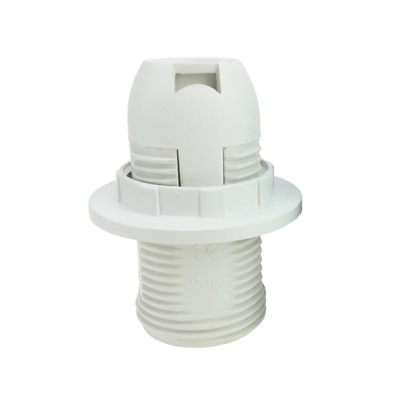 Support de Base de lampe à vis E14 LS0011, 10 pièces, adapté à l'ampoule à vis E14, accessoires de suspension, divers luminaires cuicui (Size : E14, Color : LS0011-white)