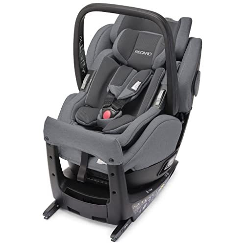 Recaro Kinderautositz Salia Elite inkl. Babyschale (Gewicht 2,9 kG), 360...