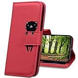 【Design Créatif】 Conception parfaite 2 en 1 d'un portefeuille et d'une coque de téléphone. Le motif de dessin animé animal très mignon, et bien conçu avec des coutures de précision, rend votre téléphone portable différent et plus attrayant.