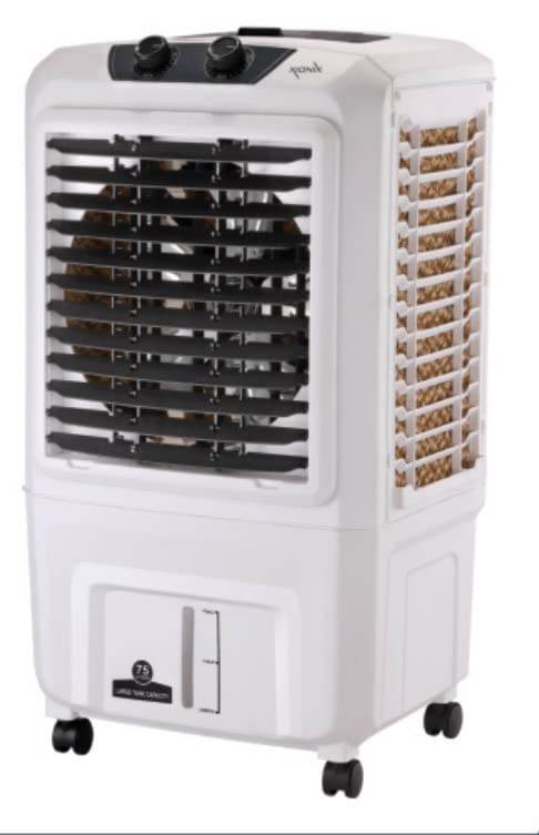 Image of Fresh Plastic Powerful 3 Speed Motor Desert Cooler | White |NS 2 16 | Pack Of 2