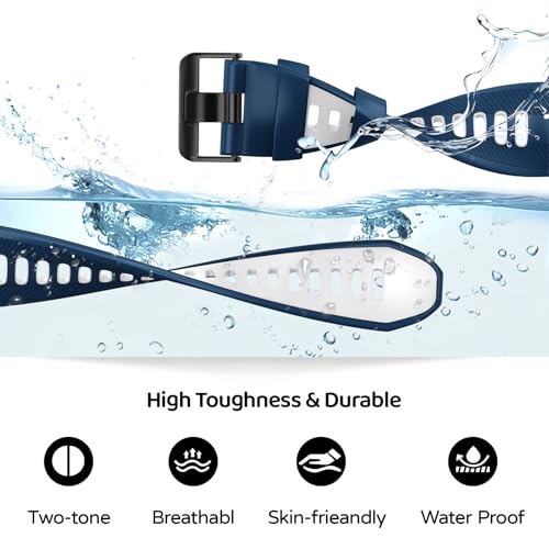 Correa de silicona 22mm para Garmin Forerunner miniatura 3