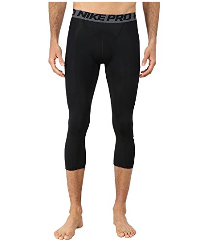 NIKE HYPERCOOL MAX 3/4 TIGHT,Black/Dark Grey/White,Medium