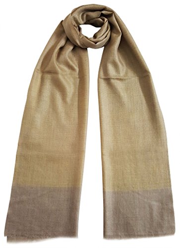 Handcrafted Pure Cashmere Pashmina Wool Muffler/Scarf Wrap – Unisex